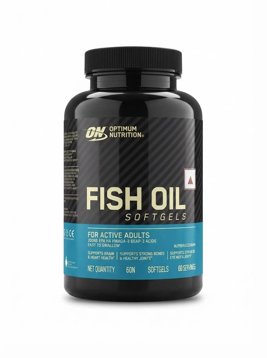 Optimum Nutrition Fish Oil Softgels 60N