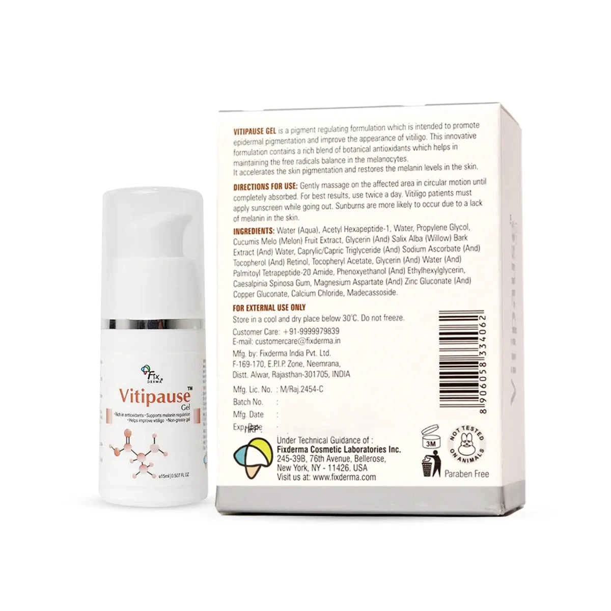 Fixderma Vitipause Gel 15ml