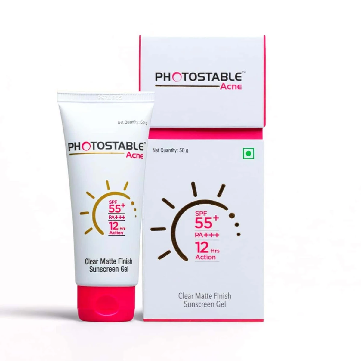 Photostable Acne SPF 55 Sunscreen Gel 50g